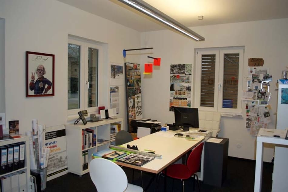 Büro Ulanenweg Arbeitsplatz